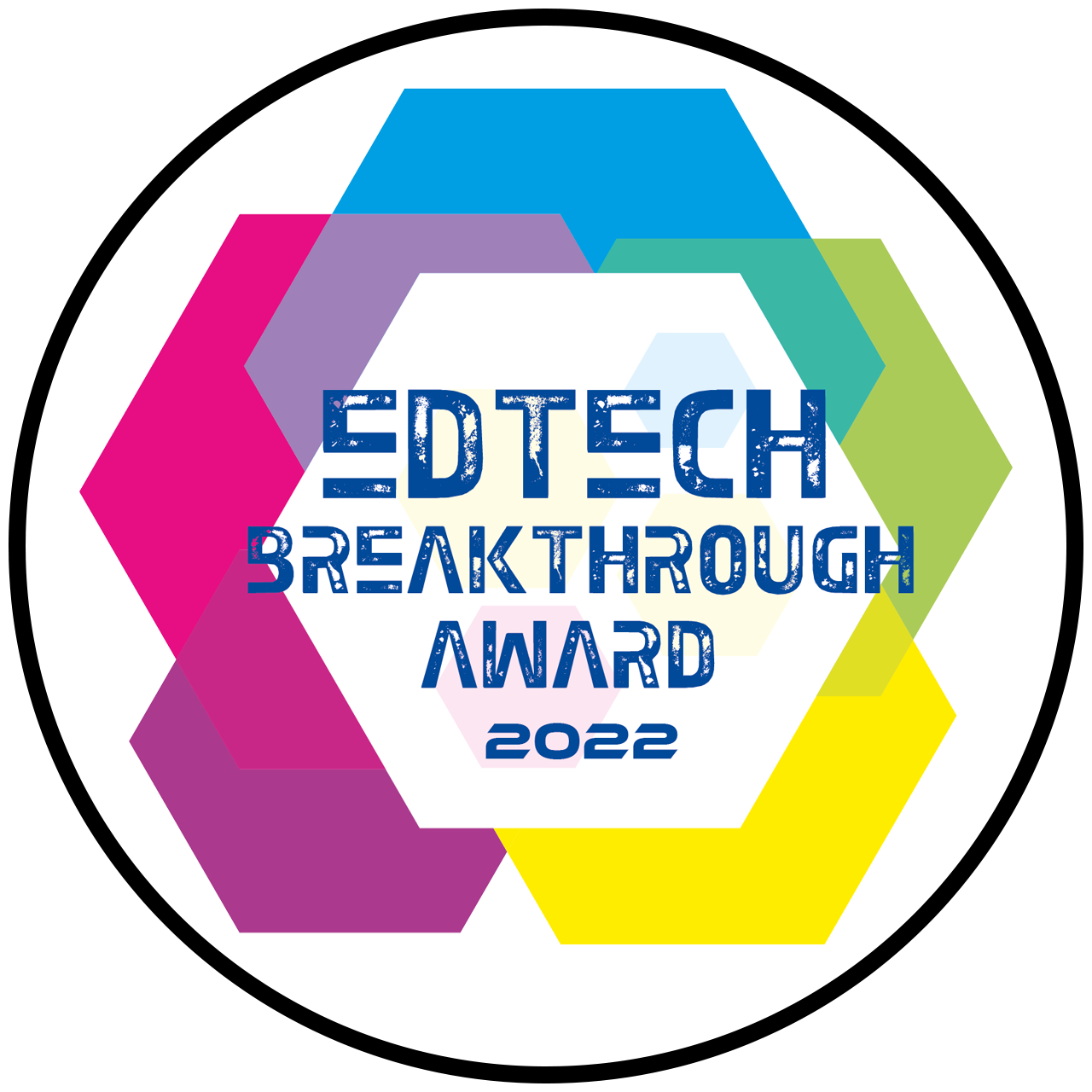 EdTech Breakthrough award digital badge.