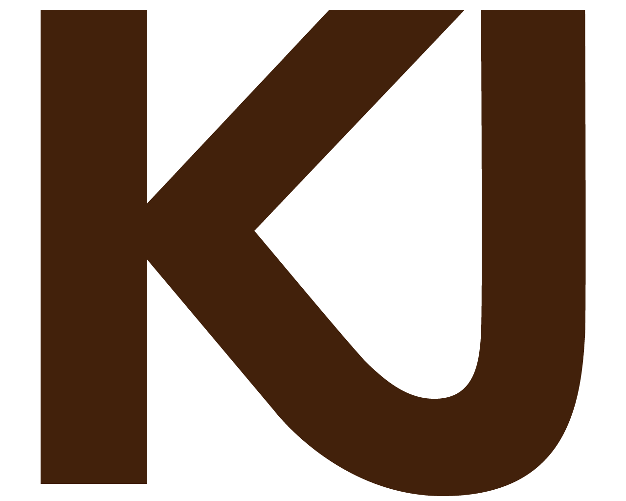 Logo of letters K and J.