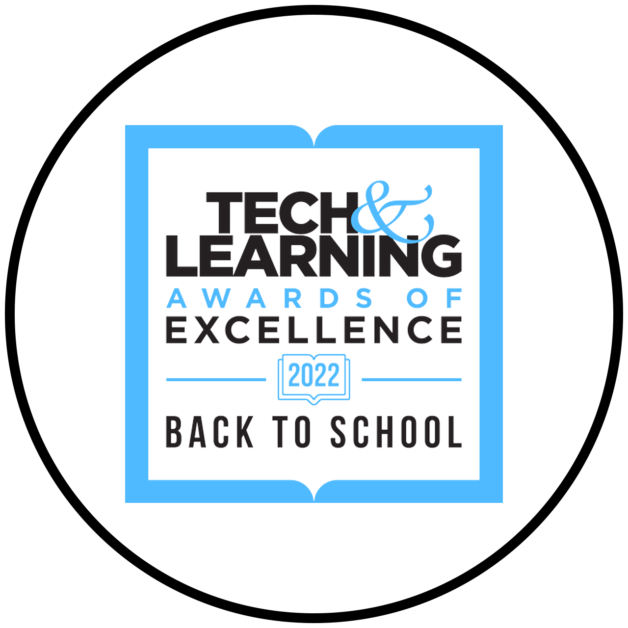 Tech & Learning award digital badge.
